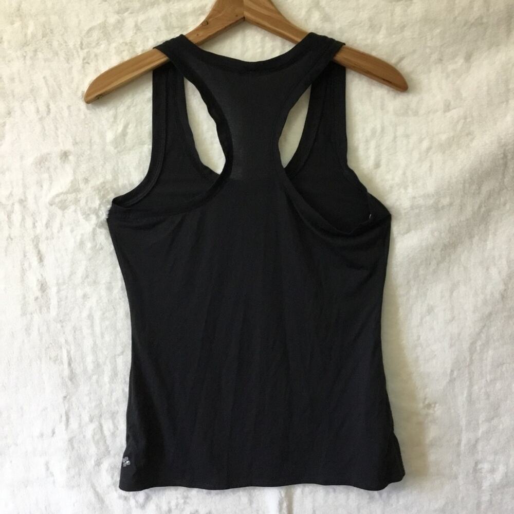 BCBGMaxAzria Black Racerback Tank Top - Picture 7 of 14